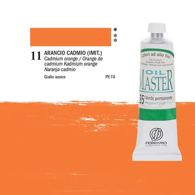 Olejová farba Ferrario Master, 60 ml - 11, cadmium orange