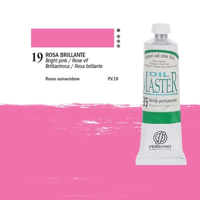 Olejová farba Ferrario Master, 60 ml - 19, bright pink