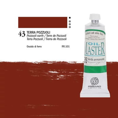 Olejová farba Ferrario Master, 60 ml - 43, Pozzuoli earth