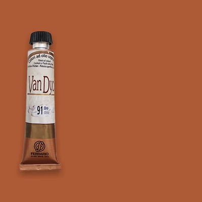 Olejová farba Ferrario Van Dyck, 20 ml - 21, gamboge