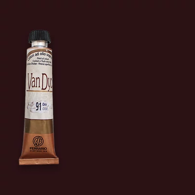 Olejová farba Ferrario Van Dyck, 20 ml - 41, monaco madder