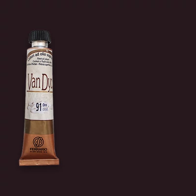 Olejová farba Ferrario Van Dyck, 20 ml - 48, violet rose madder