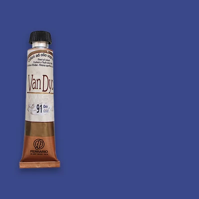 Olejová farba Ferrario Van Dyck, 20 ml - 52, ultramarine light