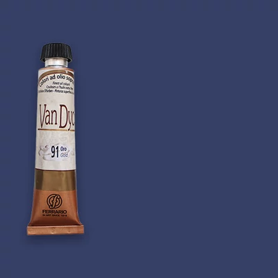 Olejová farba Ferrario Van Dyck, 20 ml - 53, ultramarine deep
