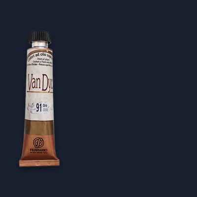 Olejová farba Ferrario Van Dyck, 20 ml - 55, paris blue