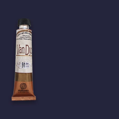 Olejová farba Ferrario Van Dyck, 20 ml - 56, prussian blue