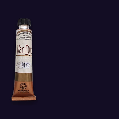 Olejová farba Ferrario Van Dyck, 20 ml - 57, indigo