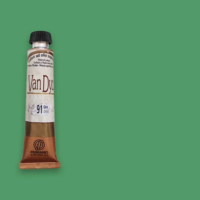 Olejová farba Ferrario Van Dyck, 20 ml - 67, veronese green