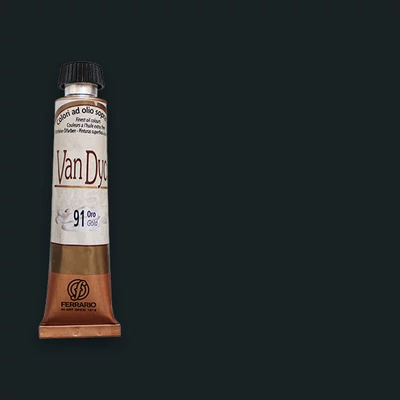 Olejová farba Ferrario Van Dyck, 20 ml - 73, blue black