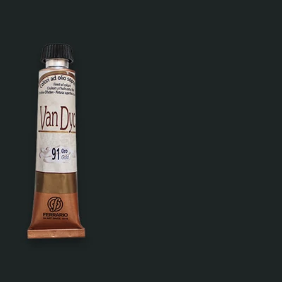 Olejová farba Ferrario Van Dyck, 20 ml - 78, cassel earth