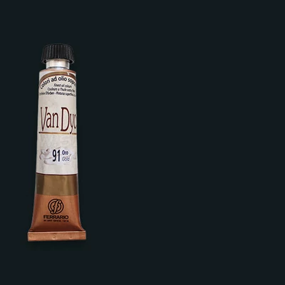 Olejová farba Ferrario Van Dyck, 20 ml - 82, payne's gray deep