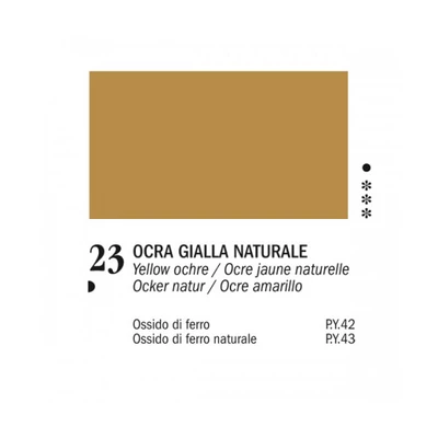 Olejová farba Ferrario Van Dyck, 20 ml - 23, yellow ochre