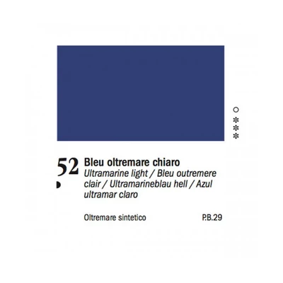 Olejová farba Ferrario Van Dyck, 20 ml - 52, ultramarine light