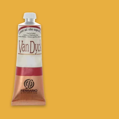 Olejová farba Ferrario Van Dyck, 60 ml - 09, chrome yellow middle