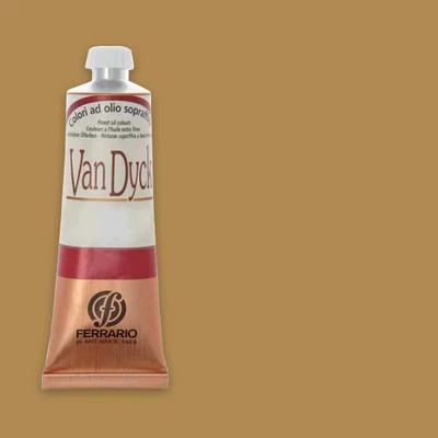 Olejová farba Ferrario Van Dyck, 60 ml - 23, yellow ochre