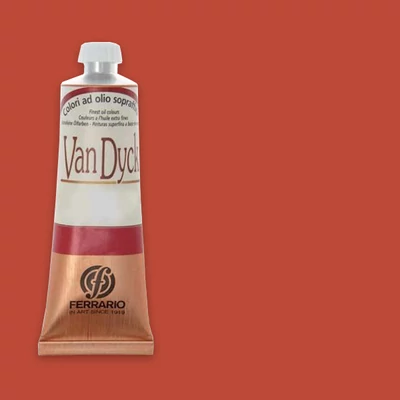 Olejová farba Ferrario Van Dyck, 60 ml - 27, cadmium red light