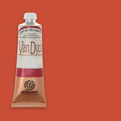 Olejová farba Ferrario Van Dyck, 60 ml - 29, scarlet vermilion