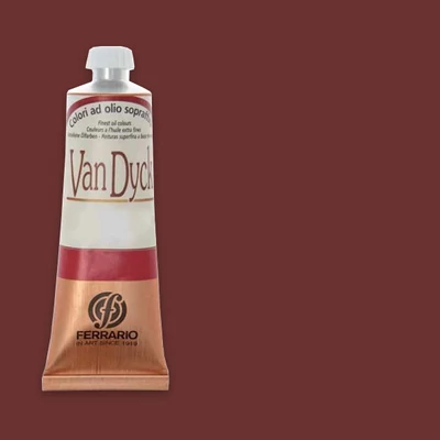 Olejová farba Ferrario Van Dyck, 60 ml - 38, purple madder