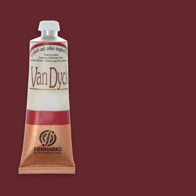 Olejová farba Ferrario Van Dyck, 60 ml - 39, rose madder deep