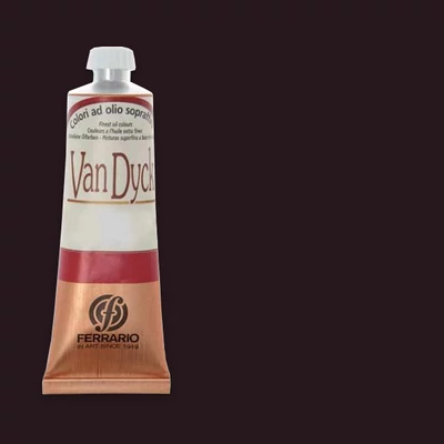 Olejová farba Ferrario Van Dyck, 60 ml - 48, violet rose madder