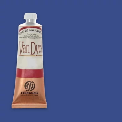 Olejová farba Ferrario Van Dyck, 60 ml - 51, cobalt blue deep