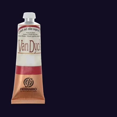 Olejová farba Ferrario Van Dyck, 60 ml - 57, indigo