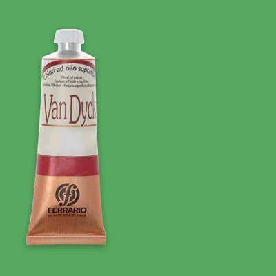 Olejová farba Ferrario Van Dyck, 60 ml - 65, zinc green light