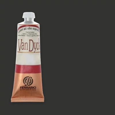 Olejová farba Ferrario Van Dyck, 60 ml - 76, raw umber