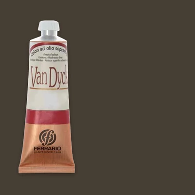 Olejová farba Ferrario Van Dyck, 60 ml - 79, sepia