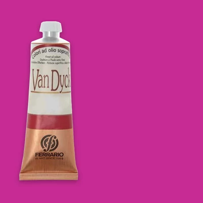 Olejová farba Ferrario Van Dyck, 60 ml - 84, tyrian rose