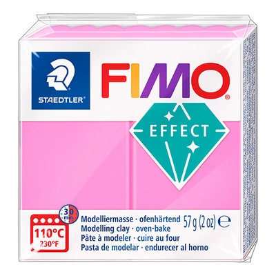 Modelovacia hmota do rúry FIMO Neon Effect, 57 g - neónovo pinková (8010-201)
