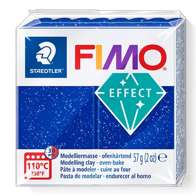 Modelovacia hmota do rúry FIMO Effect, 57 g -trblietavo modrá (8020-302)