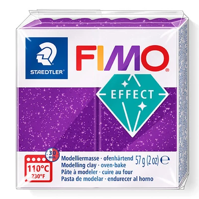 Modelovacia hmota do rúry FIMO Effect, 57 g - trblietavo purpurová (8020-602)