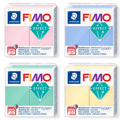Modelovacia hmota do rúry FIMO Effect, drahokam - rôzne farby