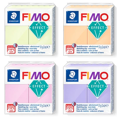 Modelovacia hmota do rúry FIMO Effect, pastelová - rôzne farby