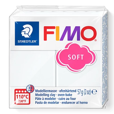 Modelovacia hmota do rúry FIMO, 57 g - biela (8020-0)