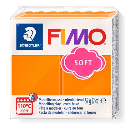 Modelovacia hmota do rúry FIMO Soft, 57 g - mandarín (8020-42)