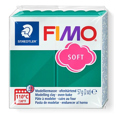 Modelovacia hmota do rúry FIMO Soft, 57 g - šmaragdová (8020-56)
