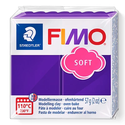 Modelovacia hmota do rúry FIMO Soft, 57 g - slivka (8020-63)