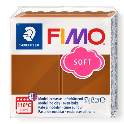 Modelovacia hmota do rúry FIMO Soft, 57 g - karamelová (8020-7)