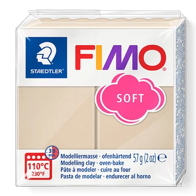Modelovacia hmota do rúry FIMO Soft, 57 g - sahara (8020-70)