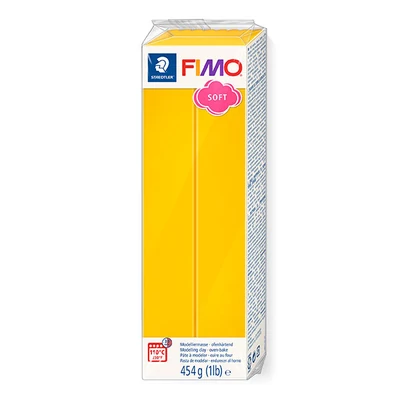 Modelovacia hmota do rúry FIMO Soft, 454 g - slnkovo žltá 8021-16