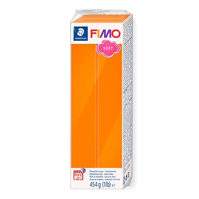 Modelovacia hmota do rúry FIMO Soft, 454 g - mandarín 8021-42