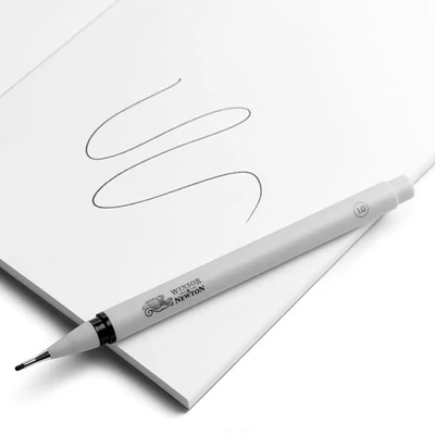 Extra tenký popisovač Fineliner, čierny - 1 mm
