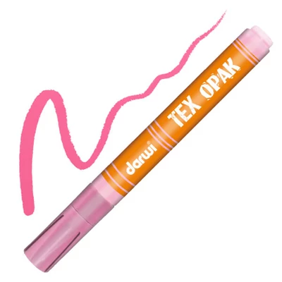 Nepriehľadná fixka na tmavé textílie Darwi Tex Opak - pink