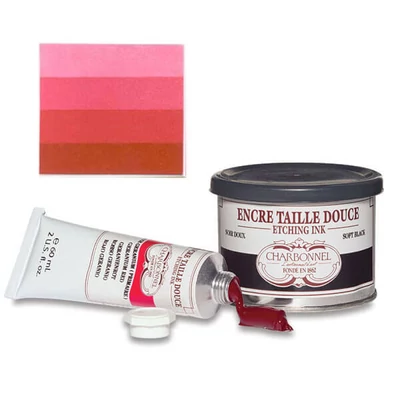 Hĺbkotlačová farba Charbonnel, 200 ml - geranium red