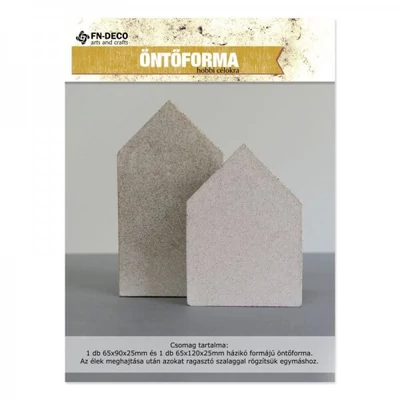 Skladacia odlievacia forma - Domček, 2 veľkosti