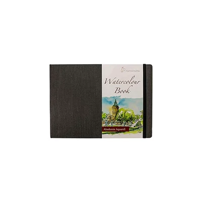 Akvarelový zápisník Hahnemühle Watercolor Book, 200 g, 30 listov - A6, na šírku