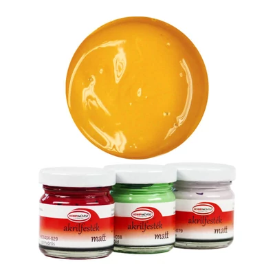 Akrylová farba pre hobby umelcov, 40 ml - matná, 014, okrovo žltá