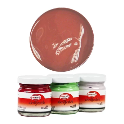 Akrylová farba pre hobby umelcov, 40 ml - matná, 016, pálená siena